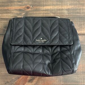 kate spade Black Quilted Leather Crossbody Bag